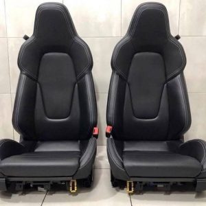 OEM Porsche 992 leather sport seats
