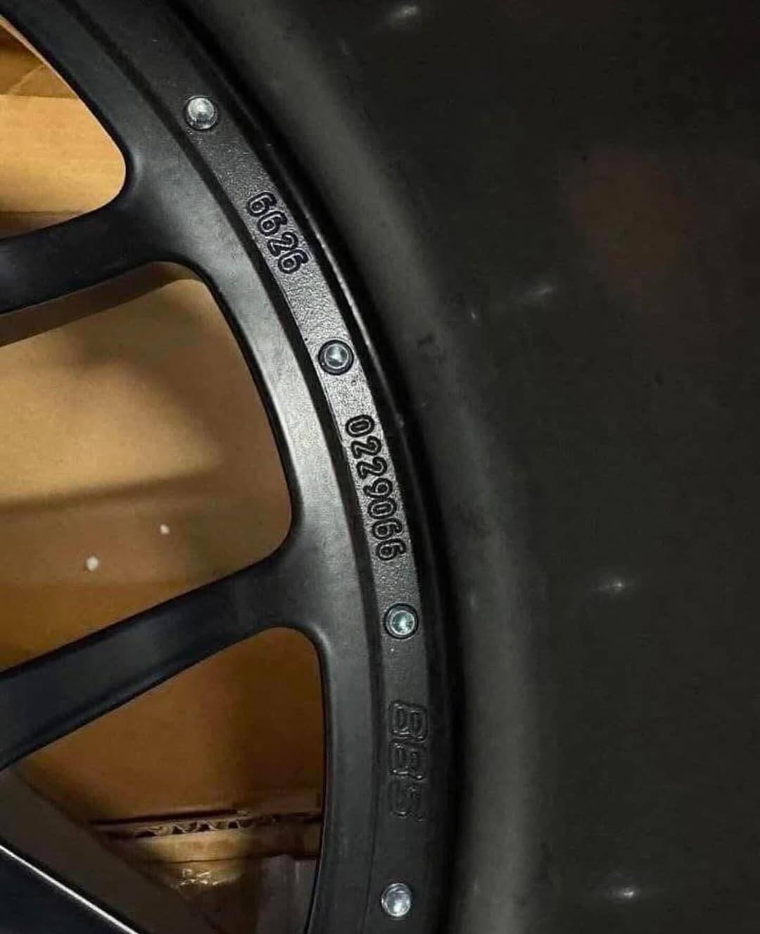 OEM BBS E88 centerlock Porsche 997