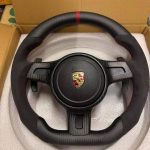OEM Porsche carbon fiber steering wheel