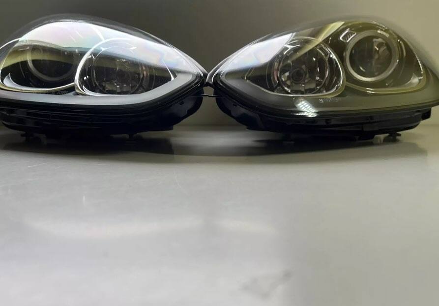 Porsche Cayenne 2017 xenon LED headlights RHD