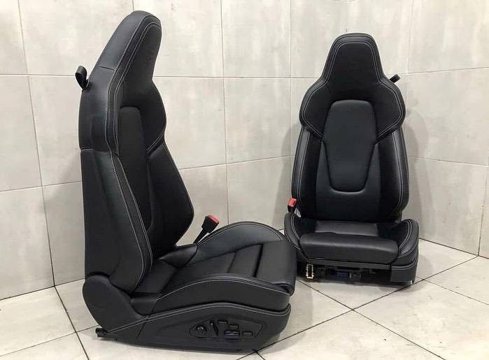 2022 992 911 PORSCHE GTS GT3 TOURING 18-WAY LEATHER SEATS SPORT BLACK - Image 5